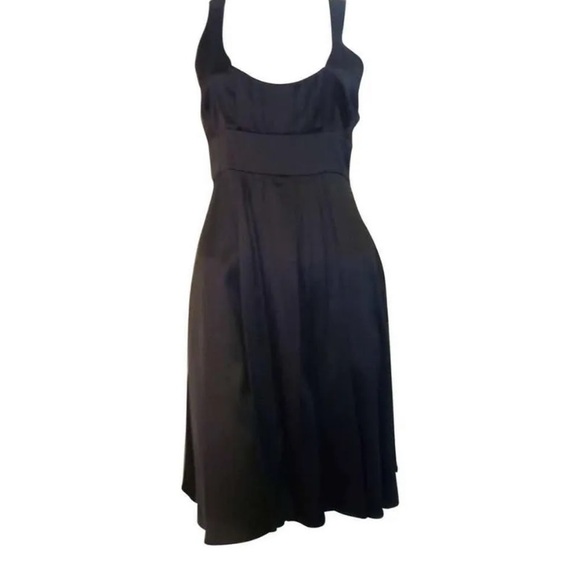 𝅺JASMINE Di Milo Black Silk Dress - Picture 5 of 7